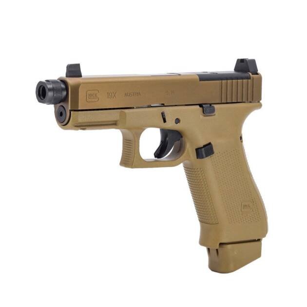 Glock 19X MOS 9mm w/ Threaded Barrel