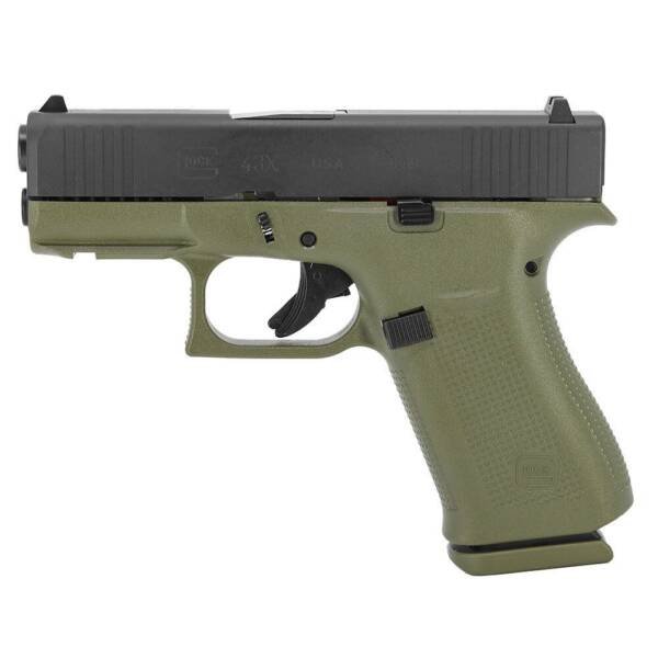 Glock 43X Railed Battlefield Green 9mm - Image 2