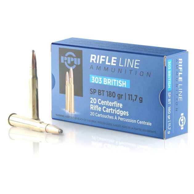 .303 British PPU 180gr SP - 20 Rounds