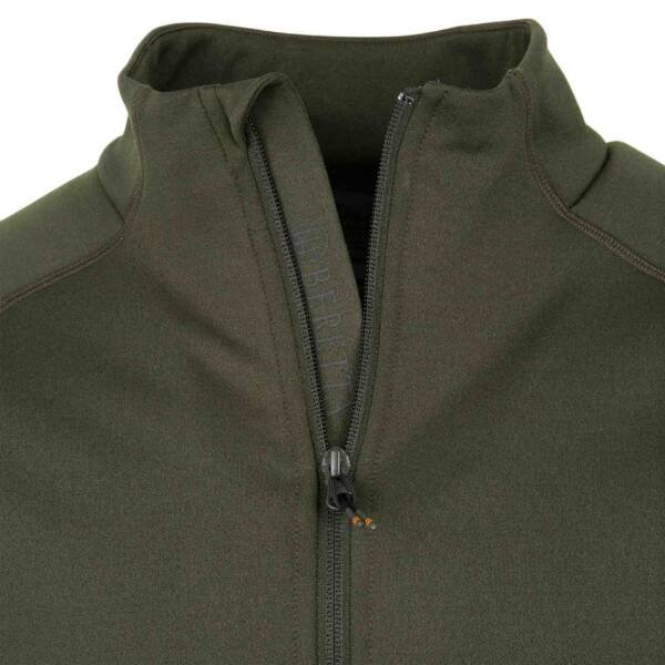 Stretch Tech Half Zip Fleece - Green Moss - Image 3