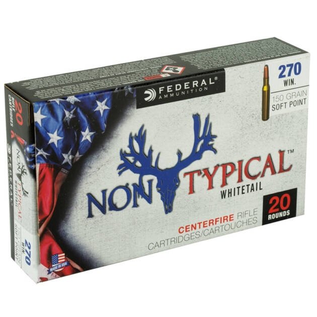 .270WIN Federal Non-Typical 150gr SP - 20 Rounds