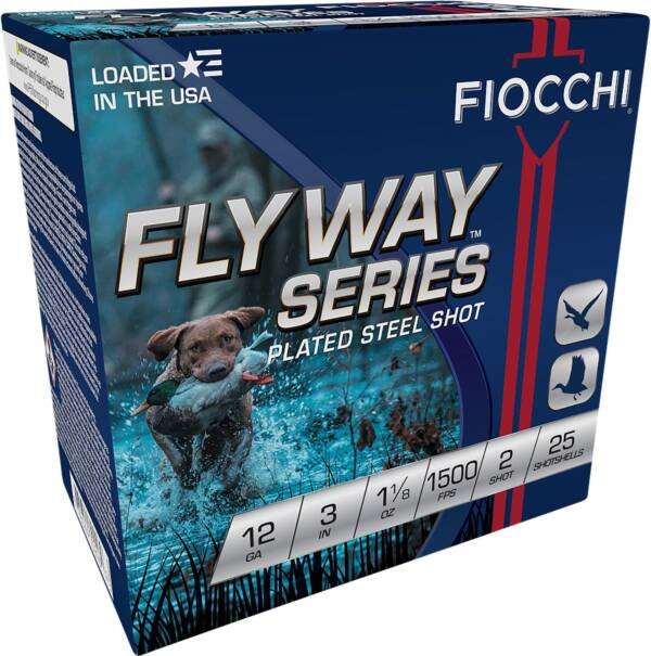 12GA Fiocchi 3in #2 Steel - 25 Rounds