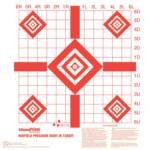 Champion Redfield Sight-In Diamond Paper Pistol/Rifle - 10 Pack