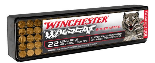 .22LR Winchester Wildcat - 100 Rounds