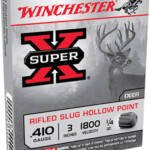 .410GA Winchester Super-X 3 inch Rifled Slugs - 5 Rounds