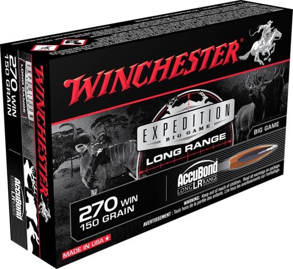 .270WIN Winchester Expedition 150gr Accubond Long Range - 20 Rounds