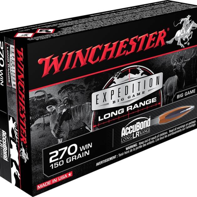 .270WIN Winchester Expedition 150gr Accubond Long Range - 20 Rounds
