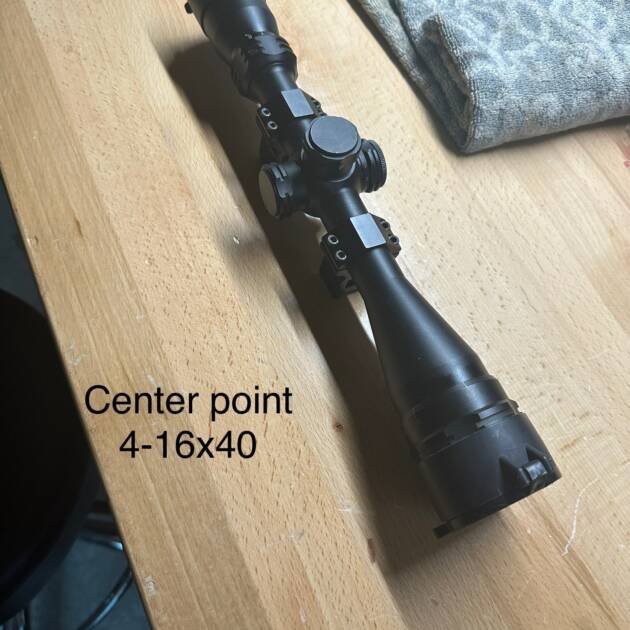 USED Centerpoint 4-16x40 Scope