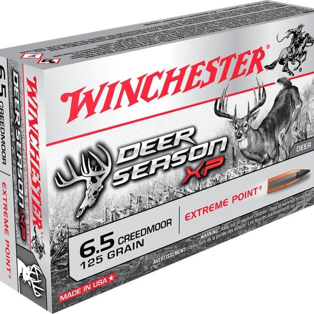 6.5 Creedmoor Winchester Deer Season XP 125gr - 20 Rounds