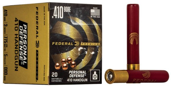 Federal Premium 410 Gauge 3" 5 Pellets 000 Buck Shot - 20 Rounds