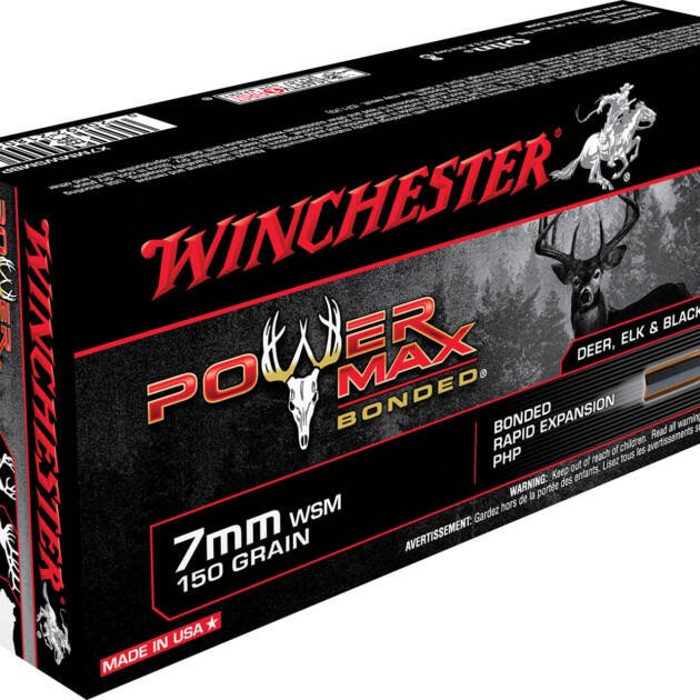 7MM REM MAG Winchester Power Max 150gr Bonded - 20 Rounds
