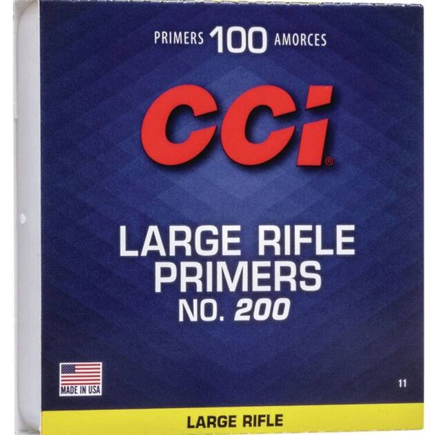CCI 400 Large Rifle Primers-100 Count