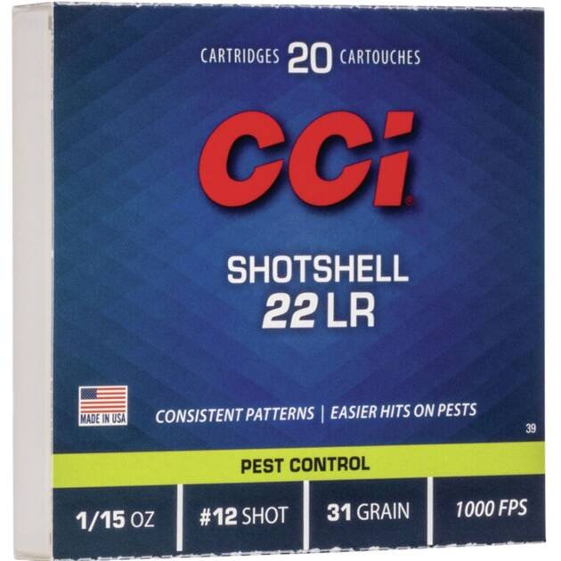 .22LR Shotshell - 20 Rounds