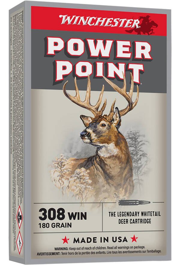 .308WIN Winchester 180gr Power Point - 20 Rounds