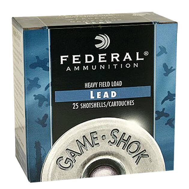 12GA Federal Game-Shok #6 Shot - 25 Rounds
