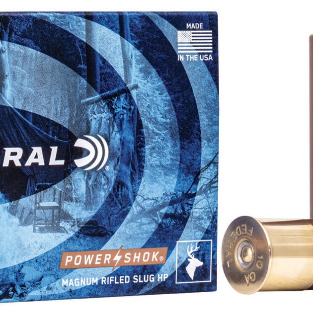 10GA Federal 3.5 inch Rifled Slugs - 5 Rounds