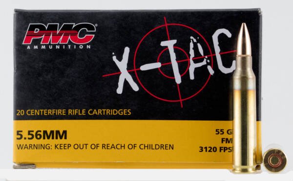 PMC X-TAC 55gr 5.56NATO - 20 Rounds