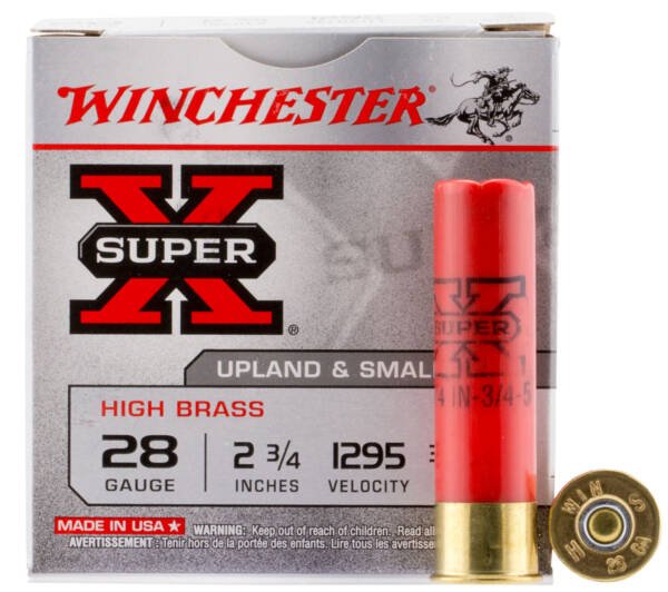 28GA Winchester High Brass #5 Shot - 25 Rounds