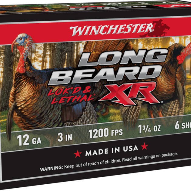12GA Winchester Long Beard XR 3 inch 6 Shot - 10 Shells