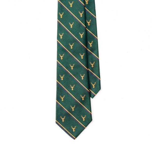 Stag With Stripes Tie