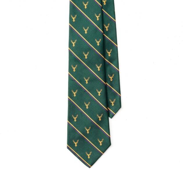 Stag With Stripes Tie