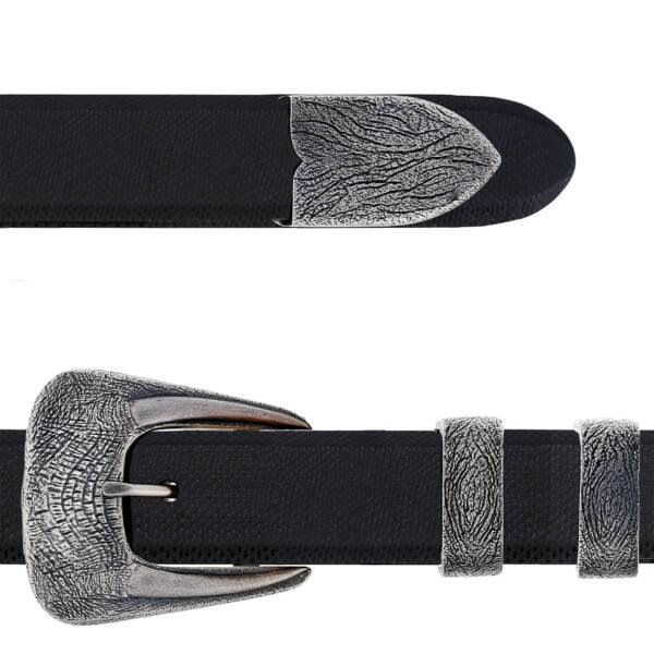 Screaming Ivory 2010 Elephant Tusk Buckle Set