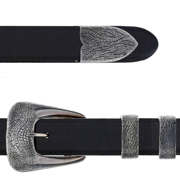 Screaming Ivory 2010 Elephant Tusk Buckle Set