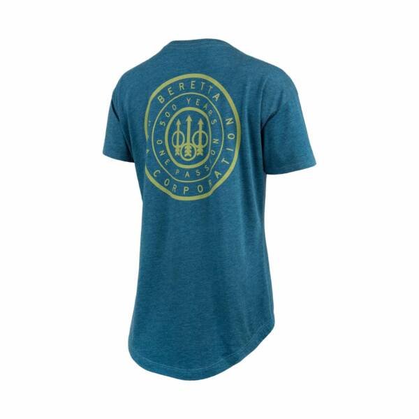 Women's Aeon T-Shirt - Steel Blue Heather - Image 2