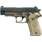 Sig Sauer P220 Combat Full-Size California Compliant .45 ACP Semi-Automatic Pistol, Hardcoat Anodized FDE – 220-45-CP-DS-CA