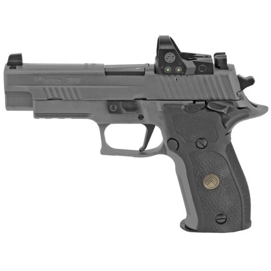 Sig Sauer P226 9mm Pistol, 4.4" Barrel, Night Sights, Legion Gray – 226R9LEGIONSAORXP