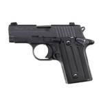 Sig Sauer P238 .380 ACP Subcompact Pistol with Contrast Sights, Black – 238-380-B