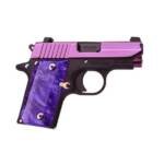 Sig Sauer P238 PSP .380 ACP Pistol, Purple with Night Sights – 238380PSP