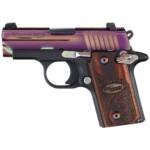 Sig Sauer P238 Rainbow Micro-Compact .380 ACP Semi-Automatic Pistol, Hardcoat Anodized Black – 238M-380-RBT