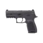 Sig Sauer P320 Compact 9mm 3.90" Compact Pistol 10rds, Black – Sleek and Reliable – 320C-9-BSSP-10
