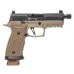 Sig Sauer P320 9mm Pistol 4.6" 21rd, Two-Tone Flat Dark Earth – 320AXGCA-9-CW-CBT-TB-R2