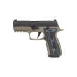 Sig Sauer P320 AXG Carry 9mm 3.9" 17rd Pistol, Two-Tone – 320AXGCA-9-RTXR3-FDE-R2