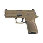 Sig Sauer P320 Compact 9mm FDE Pistol – 320c-9-FDE