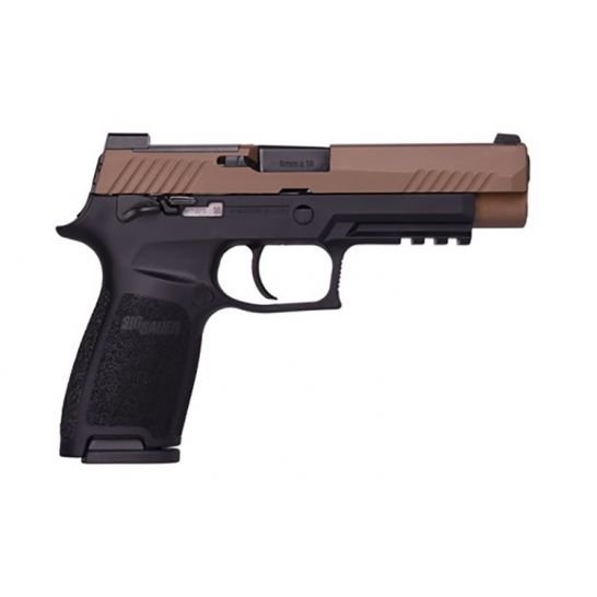 Sig Sauer P320 M17 9mm Pistol, Coyote Tan & Black – 320F-9-T-M17-MS