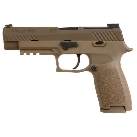 Sig Sauer P320-M17 9mm Semi-Automatic Pistol, Coyote PVD – 320F-9-M17-MS-10