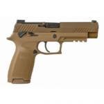 Sig Sauer P320 M17 9mm Pistol, Tan Coyote – MS – 320F-9-M17-MS-2M
