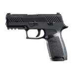 Sig Sauer P320 Nitron Carry 9mm Pistol w/ Night Sights, Black