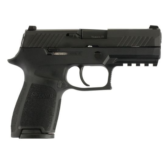 Sig Sauer P320 Nitron Compact 9mm Semi-Automatic Pistol, Blk – 320C-9-B-10