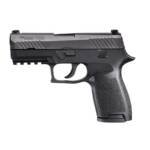 Sig Sauer P320 Nitron Compact 9mm Semi-Automatic Pistol, Blk – 320C-9-BSS-MS-MA