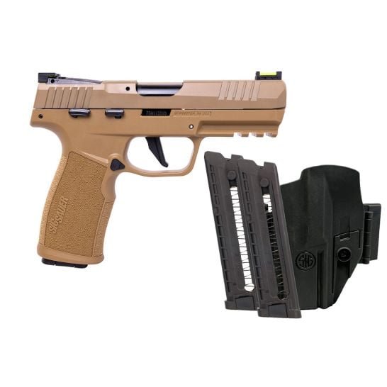 Sig Sauer P322 22lr Pistol 4" 20rd, Coyote – 322C-COY-TACPAC
