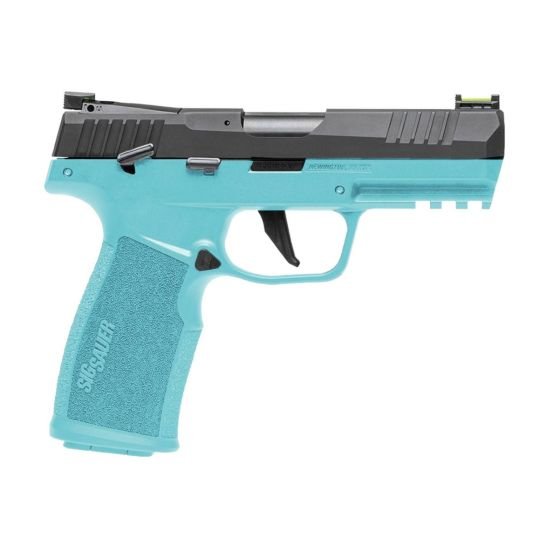 Sig Sauer P322 .22LR 4" 20rd, Robin Egg Blue -322C-BAS-REB