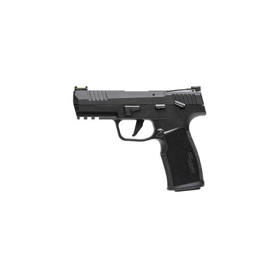 Sig Sauer P322 .22LR Pistol, 4" Barrel, Fiber Optic Sights, Black – 322CBASMA