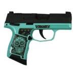 Sig Sauer P365 Optic-Ready Sugar Skull 9mm 3.10" 10rds, Robin’s Egg Blue