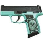 Sig Sauer P365-380 Sugar Skull .380 ACP 3.10" 10rds, Robin’s Egg Blue