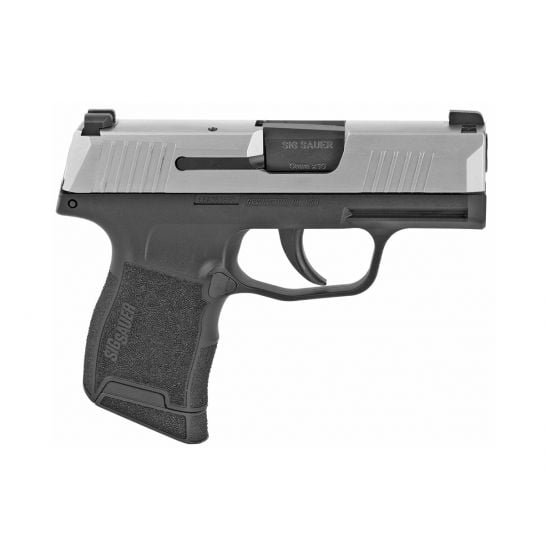 Sig Sauer P365 9mm Pistol w/ Night Sights, Stainless – 365-9-TXR3