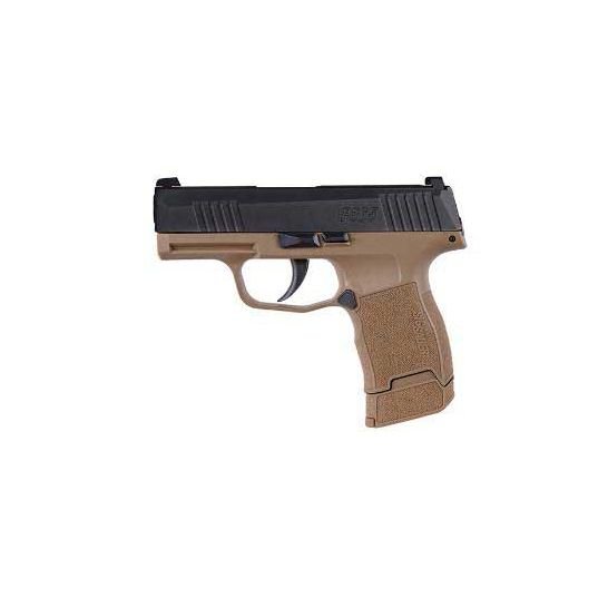 SIG Sauer P365 9mm Pistol 12 Rd RTT TacPac, Coyote – 365-9-RTXR3-COY-TACPAC